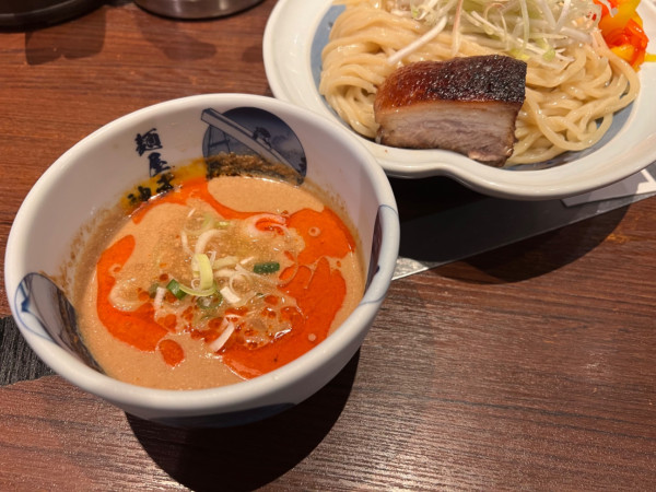 「冷やし坦々つけ麺」@麺屋武蔵 神山の写真