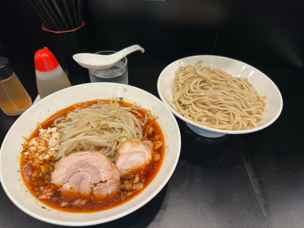 「つけ麺（ニンニク・ヤサイ）」@豚風。の写真