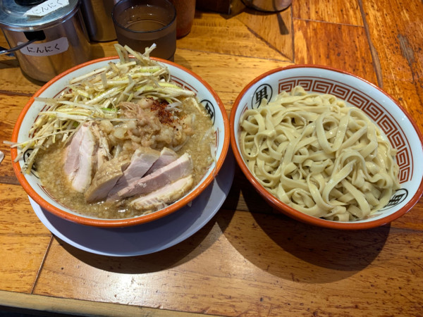 「つけ麺」@らーめん バリ男 新橋本店の写真