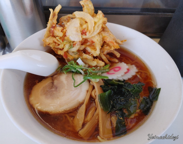 「天ぷらラーメン」@東武ラーメンの写真
