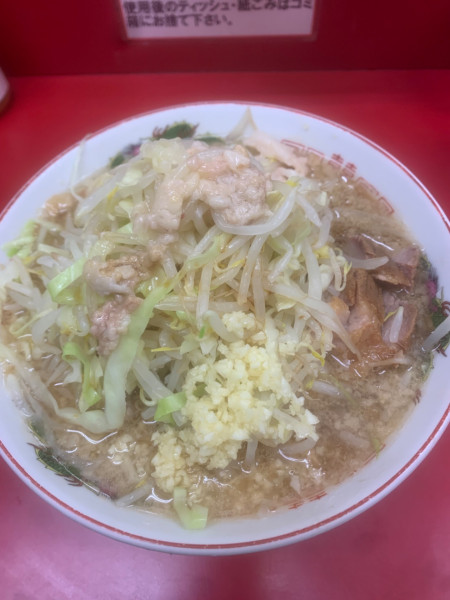 「ラーメン小 (全マシマシ)」@ラーメン二郎 京急川崎店の写真