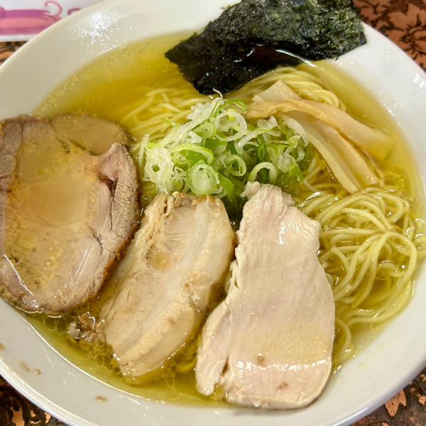 「塩らーめん（大盛）」@麺屋 なか乃の写真