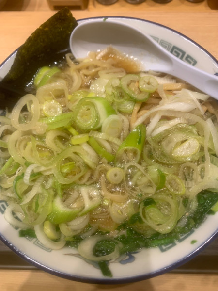 「ニラネギそば」@舎鈴 アトレ川崎店の写真