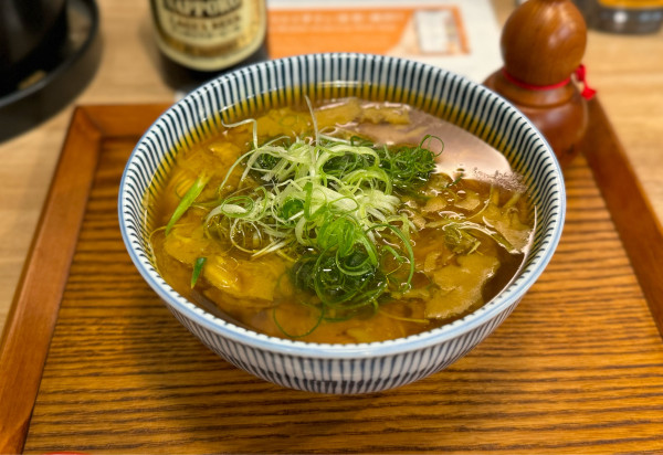 「黄色いカレー中華そば ¥1270」@キッチンきらくの写真