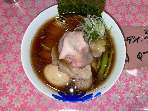 「凛々しい煮干中華ソバ(¥1,200)」@らーめん凛々の写真