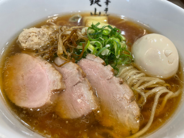 「特製鴨の中華そば（1350円）」@中華そば 鍵山の写真