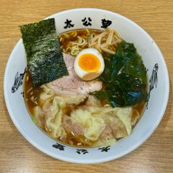 正油ラーメンWワンタン（820+50×2）