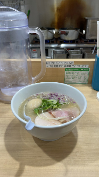 「味玉貝麺」@貝麺みかわの写真