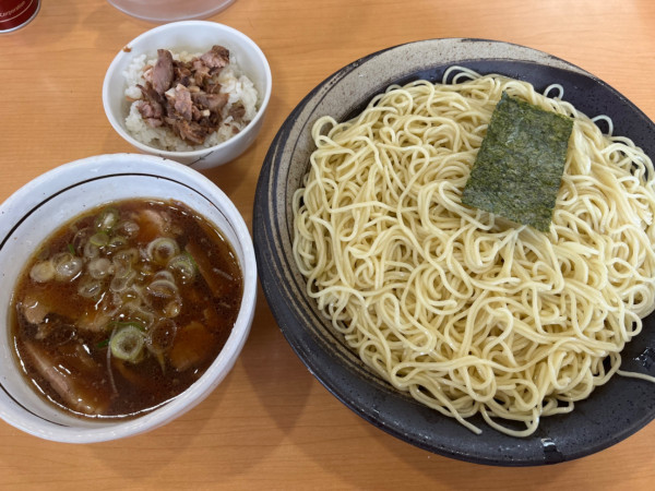 「つけめん＋ミニチャーシュー丼」@支那そば 一力の写真