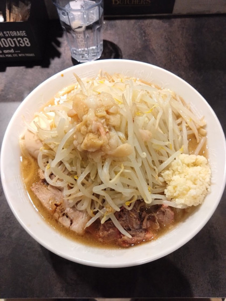 「ラーメン＋半熟味玉」@Hi-Fat Noodle BUTCHER’Sの写真