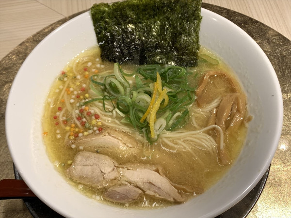 「濃厚鶏塩そば」@麺屋 音 人形町店の写真