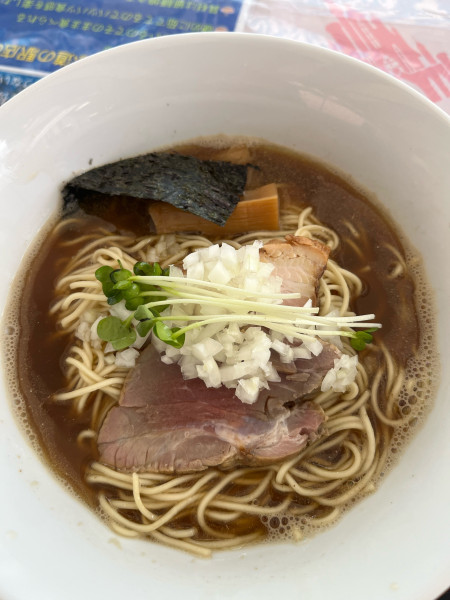 「煮干しラーメン　塩」@麺処 青野 ちちぶ道の駅店の写真