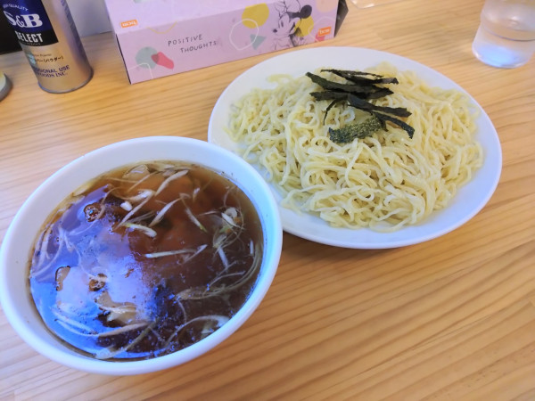 「チャーシュー入りつけめん 1050円」@もっちゃんラーメンの写真