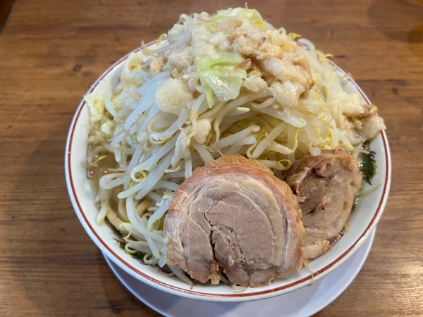 「大ラーメン」@ガッツリラーメンいち豚 いわき鹿島店の写真