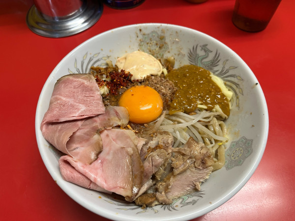 「まぜそば極　1100円」@ジャンプの写真