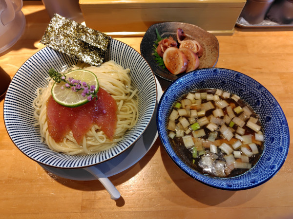 「魚介出汁の昆布水つけ麺1500円（この日限定）」@麺家 たけ田の写真