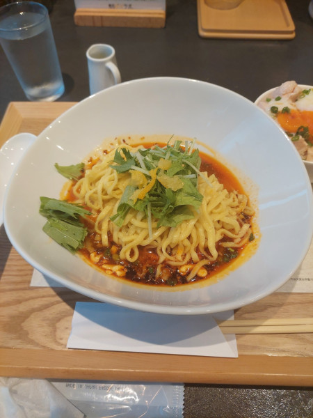 「柚子香る汁なし担々麺セット」@麺処 ゆずラボ。の写真