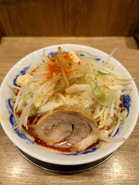 「辛いラーメン」@ジャンクガレッジ 狭山店の写真