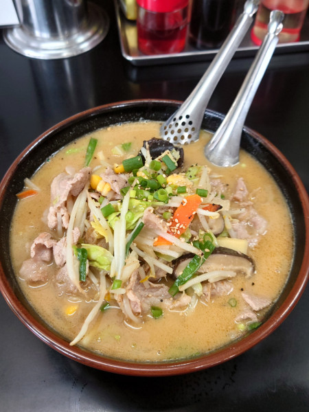 「蝦夷らーめん」@ラーメン専門店 蝦夷 日高店の写真