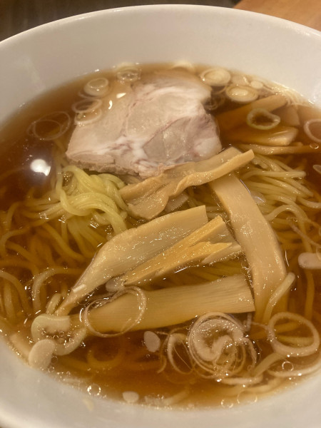 「醤油ラーメン半チャーハンセット　1000円」@中華食堂 遊楽の写真