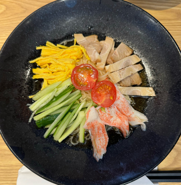 「冷やし中華」@餃子の王将 金閣寺店の写真