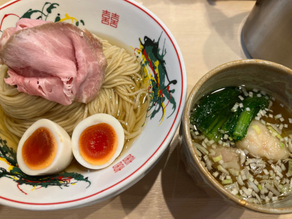 「特製昆布水つけ麺：1510円」@つけめん金龍の写真