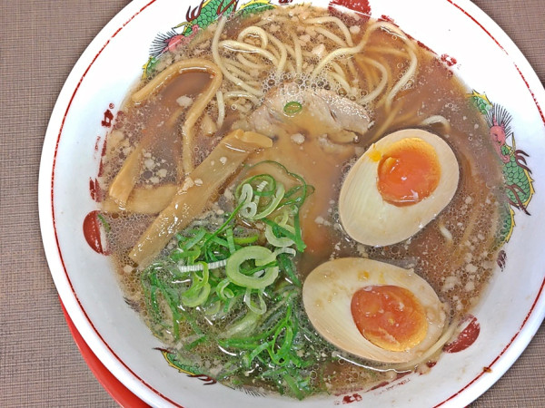 「あっさりラーメン＋味玉」@天下一品 錦糸町店の写真
