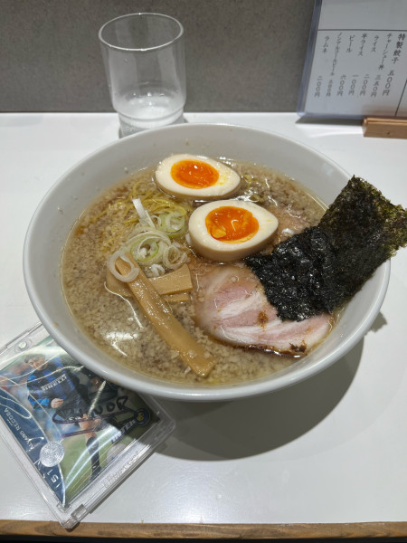 「らーめん　味付け玉子」@ラーメン 餃子 あすなろの写真
