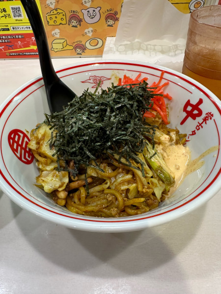 「イカリー焼きそば」@蒙古タンメン 中本 御徒町店の写真