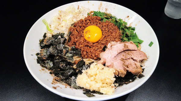 「【限定】つめたいわん(麺少なめ･ニンニク･ホアジャオ)」@豚風。の写真