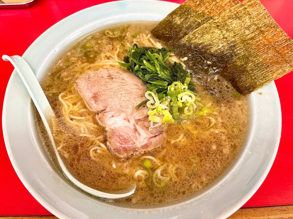 「朝ラーメン（600円）」@ラーメンショップ つくば店の写真