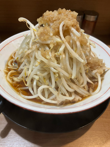 「らーめん(小)850円」@ラーメン 盛 竹ノ塚店の写真