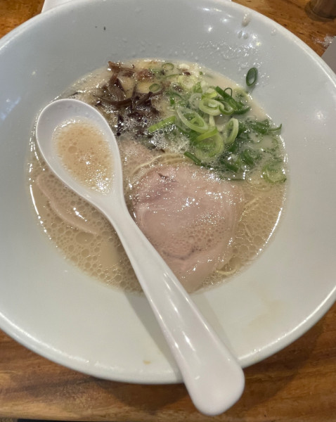 「白丸(ランチセット)」@一風堂 六本木店の写真