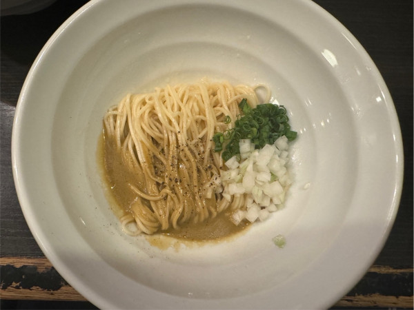 「牡蠣の和え玉」@灰汁中華 丿貫 福富町本店の写真