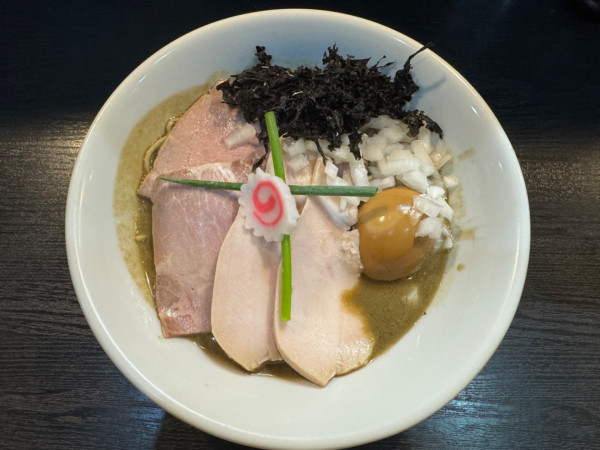 「特製濃厚そば」@中華そば いづるの写真