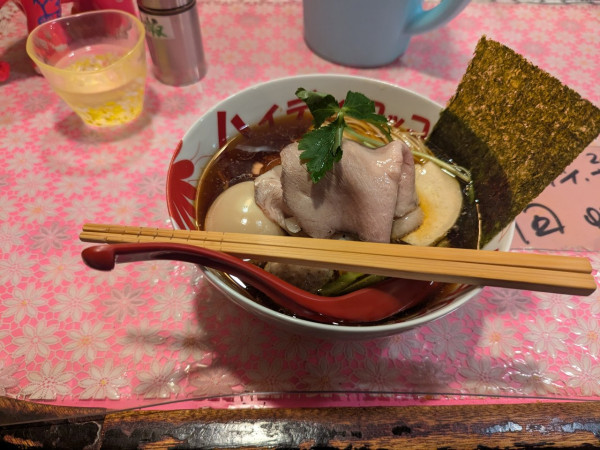 「凛々しい特製地鶏中華そば」@らーめん凛々の写真