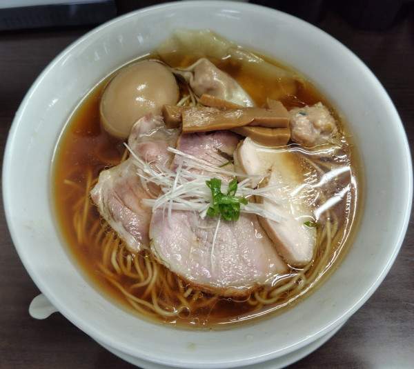 「特製醤油そば 1300円」@中華そば 裏慶の写真