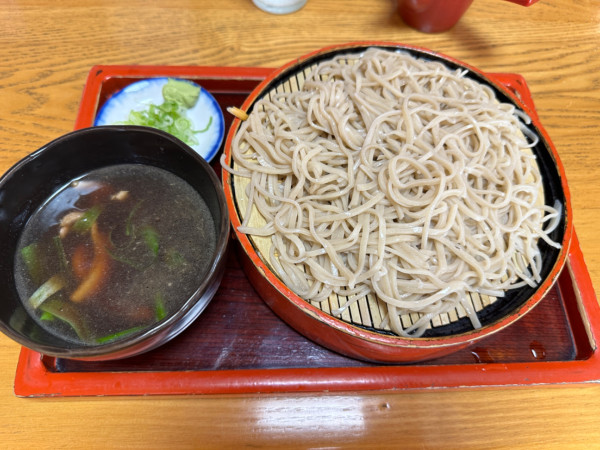 「本鴨汁そば（並盛）900円」@すかやの写真