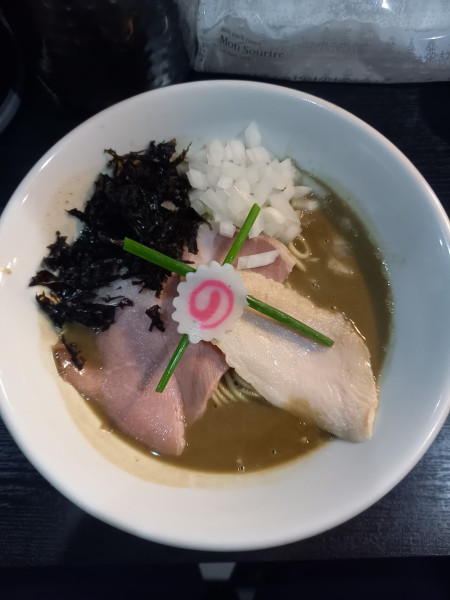 「濃厚そば￥1050＋和え玉￥350」@中華そば いづるの写真