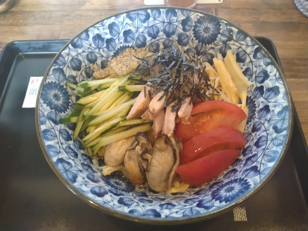「【夏季限定】牡蠣の冷やし中華¥900-」@昴の写真