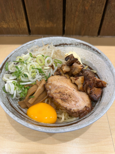 「冷やし油そば」@こってり脂らーめん きたろうの写真