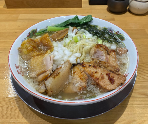 「チャーシュー塩らーめん」@魚介豚清湯 成り屋の写真