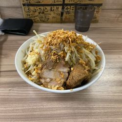 汁なしラーメン並