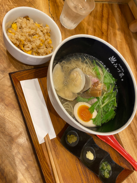 「塩ラーメン」@らぁめん 赤坂 みづ菜の写真