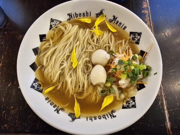 「【限定】伊吹300％～冷清湯～　1100円」@煮干結社 弘前店の写真