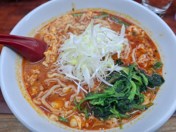 「ドラたんたん麺辛さ上級９００円」@らーめん ドラごんちの写真