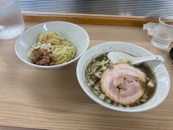 「煮干しラーメン醤油+和え玉醤油1200円」@煮干しラーメン ゼクウの写真