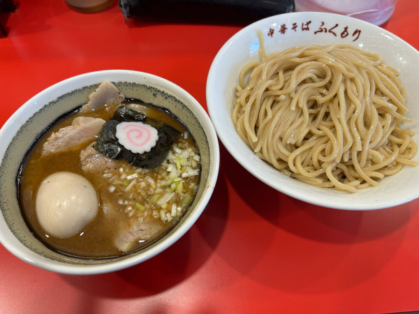 「肉つけ麺＋漬け玉子」@中華そば ふくもりの写真