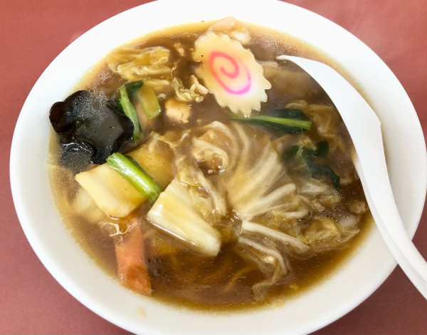 「広東麺 700円」@うらふねの写真