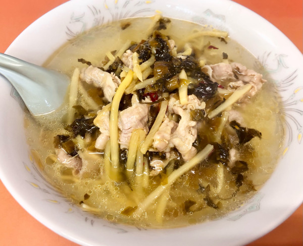 「タカナラーメン　800円」@元祖スーラーメンの写真